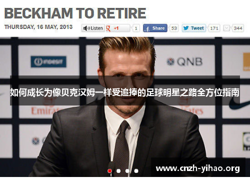 如何成长为像贝克汉姆一样受追捧的足球明星之路全方位指南 如何成长为像贝克汉姆一样受追捧的足球明星之路全方位指南